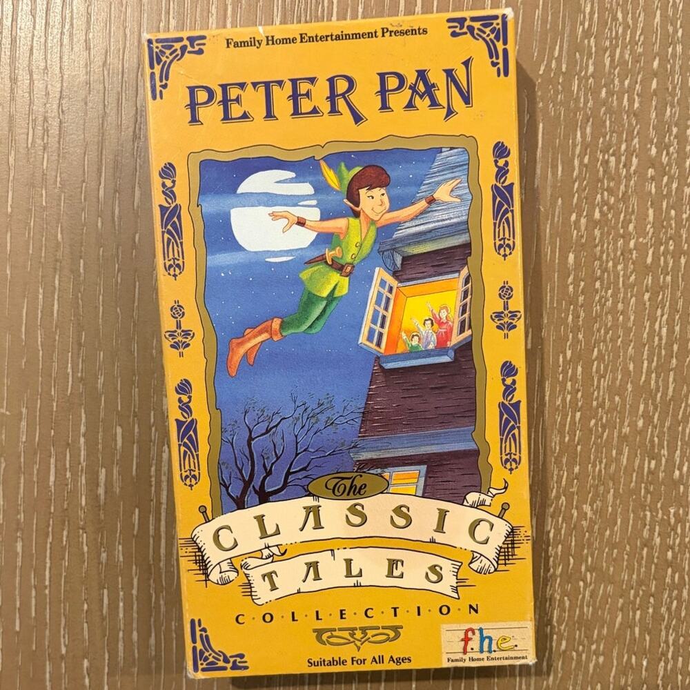 f.h.e The Classic Tales Collection: Peter‎ Pan [VHS] 1989